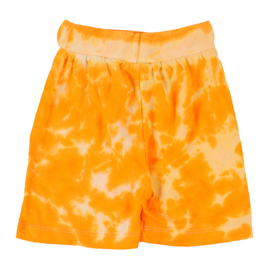 Infant Boys Knitted Short TIE DYE - ORANGE