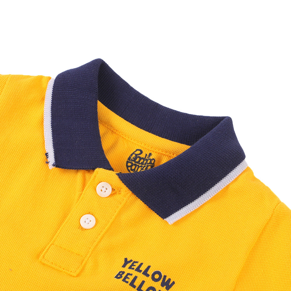 Infants Boys Polo - Daffodil