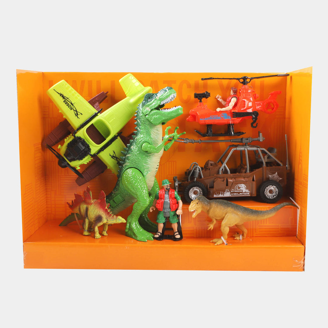 Dinosaur Simulation Scene Toy For Kids