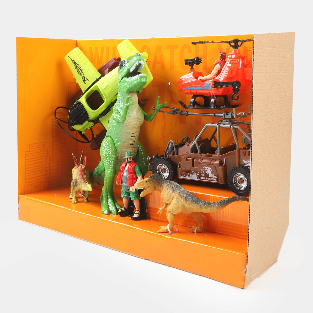 Dinosaur Simulation Scene Toy For Kids