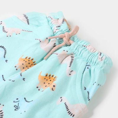 Infant Boys Sleeping Pajama Dino All Over Print