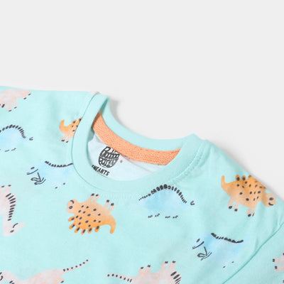 Infant Boys T-Shirt Dino All Over Print