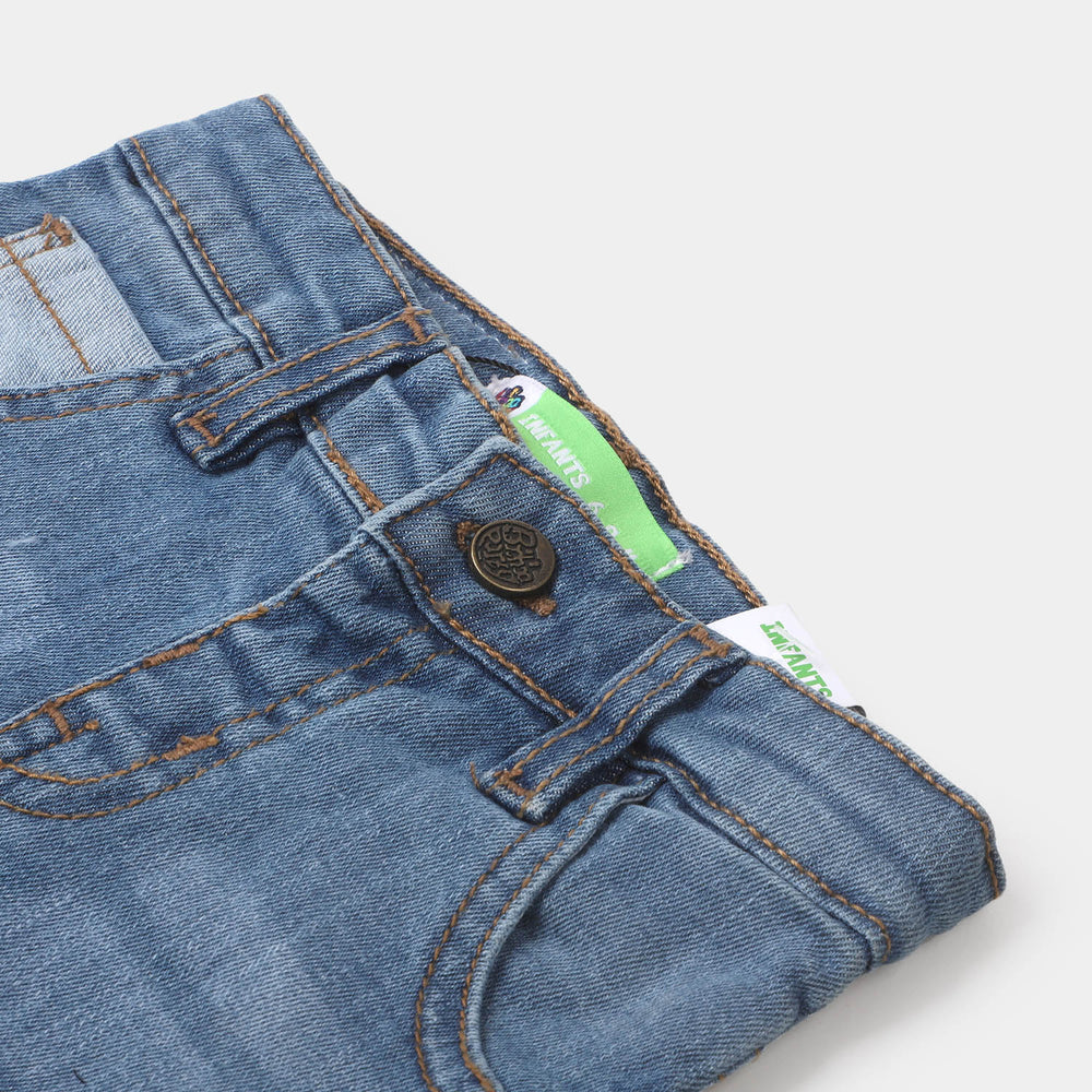 Infant Boys Denim Pant Champs - LIGHT BLUE