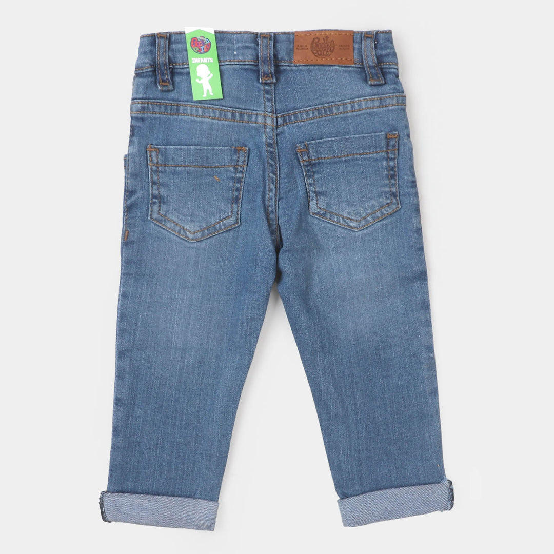 Infant Boys Denim Pant Champs - LIGHT BLUE
