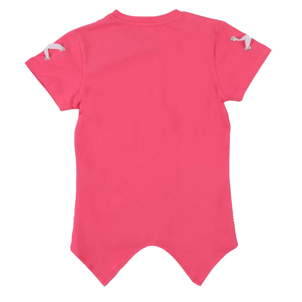 Girls T-Shirt Hey - H.Pink