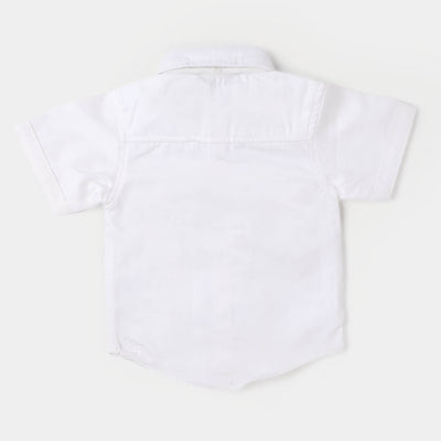 Infant Boys 2PCs Suit - Light Grey