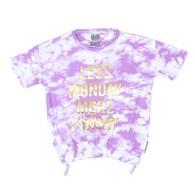 Girls T-Shirt Fun Day - Tie & Dye