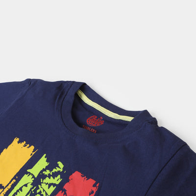 Boys T-Shirt H/S California - NAVY