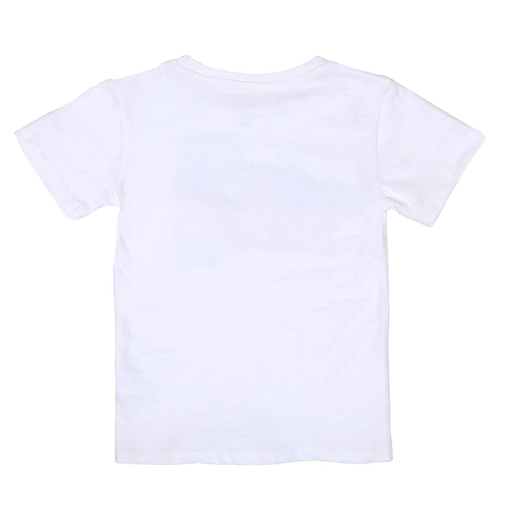 Boys T-Shirt H/S Best Mamoo - White