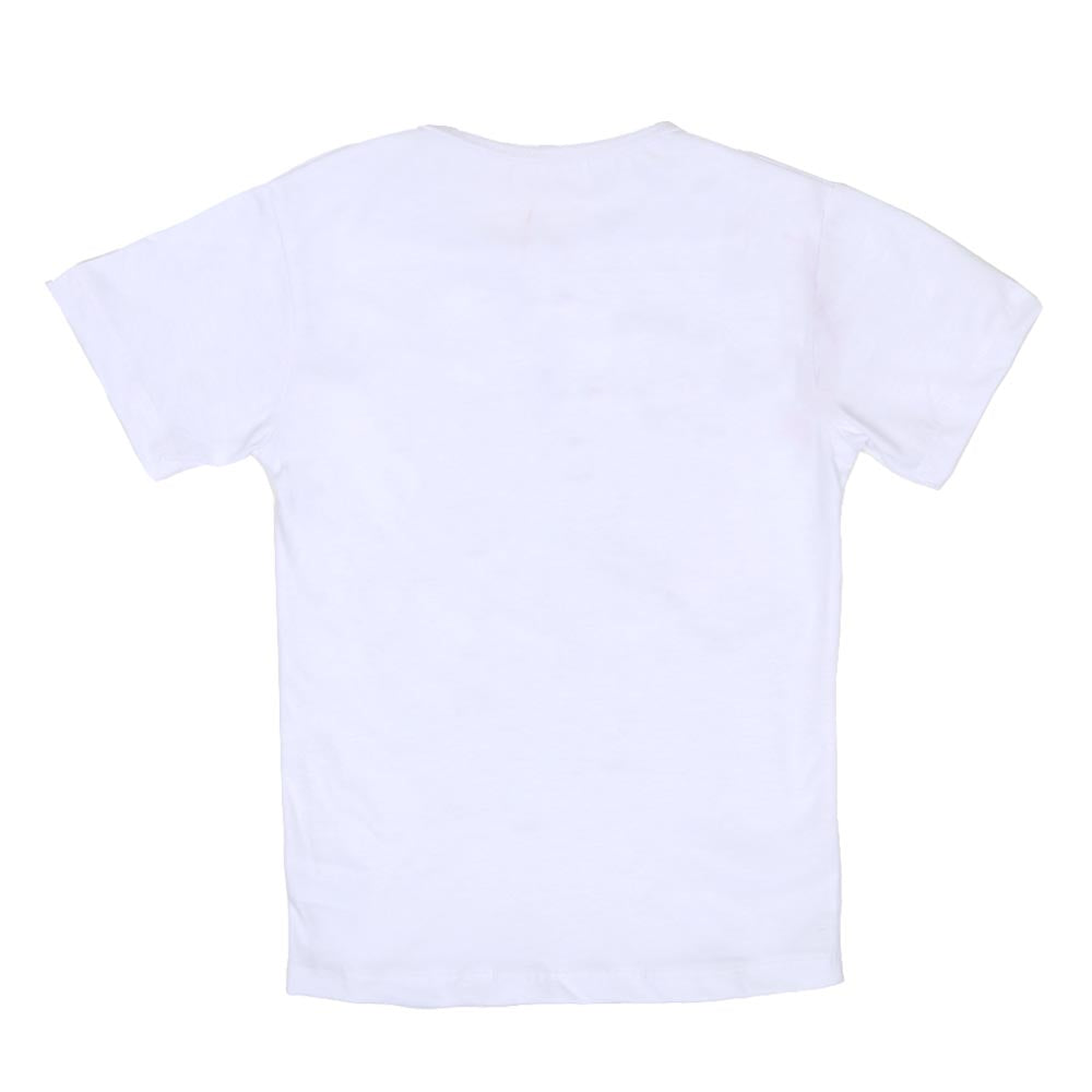 Boys T-Shirt H/S Best Chachoo - White