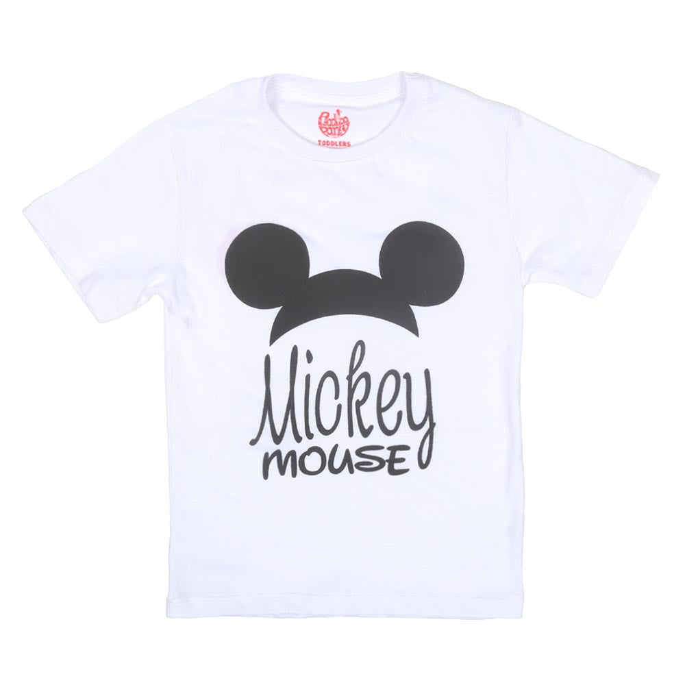 Character Boys T-Shirt H/S - White