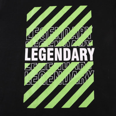 Boys T-Shirt H/S Legendary - Black