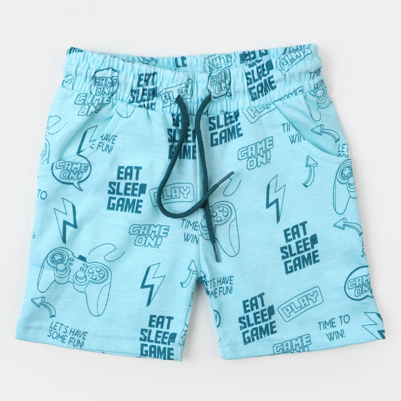 Boys Terry Short Game On-Blue