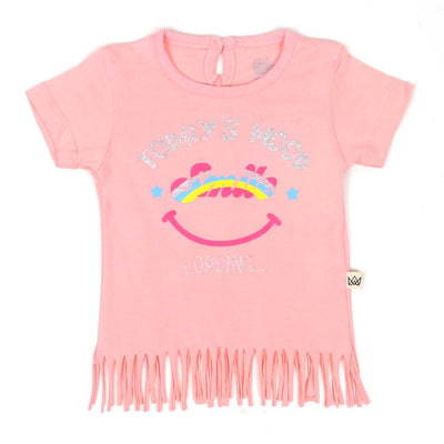 Infant Girls T-Shirt Today Mood - Pink Lemon