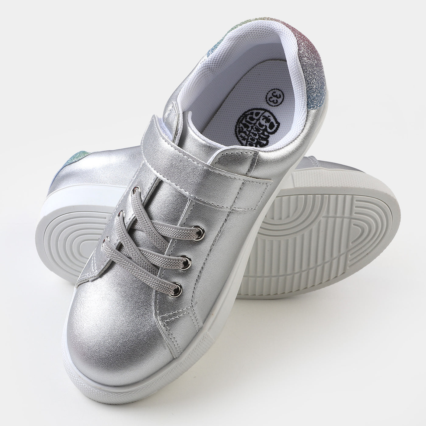 Girls Sneakers 202109-16 - Silver