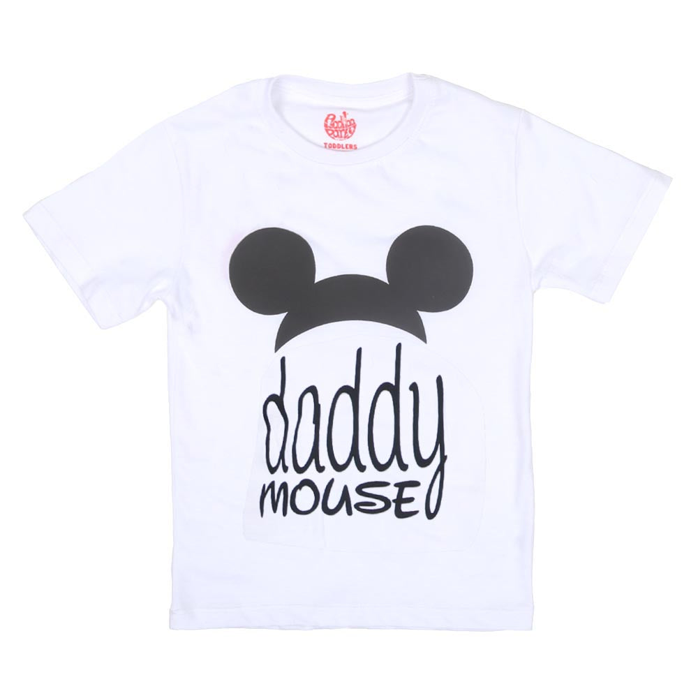 T-Shirt H/S Daddy - White