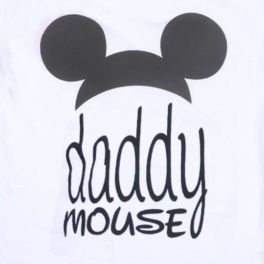 T-Shirt H/S Daddy - White