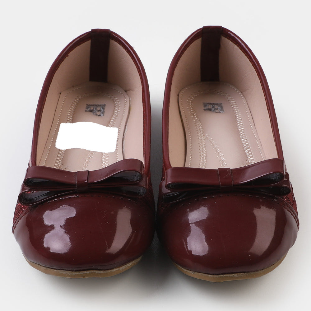 Girls Pumps 80-4 - Maroon