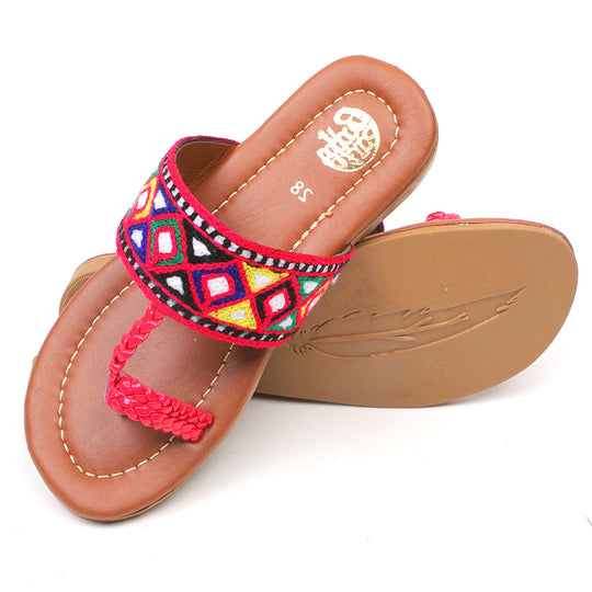 Girls Slipper SG-015 -Pink