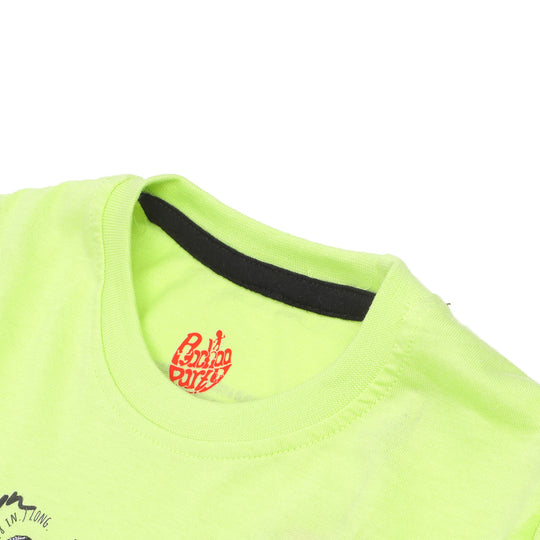 Boys T-Shirt Birdies - Sharp Green