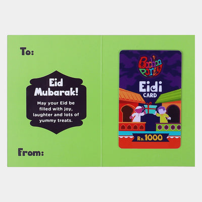 Bachaa Party Eidi Gift Card | Rs.1000