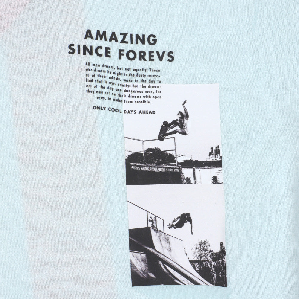 Boys T-Shirt Amazing -Light Blue