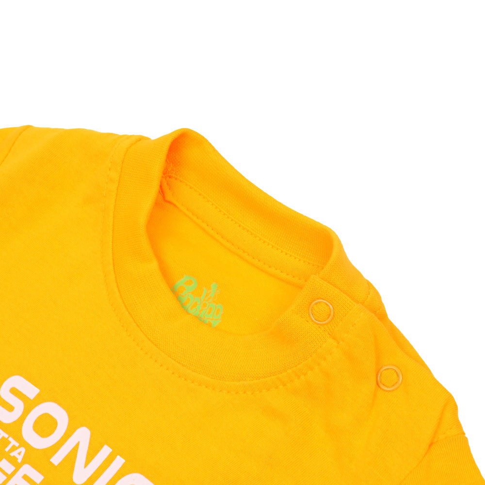 Infant Boys Cotton T-Shirt Character - Citrus