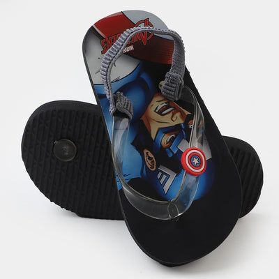 Character Boys Slipper | Black