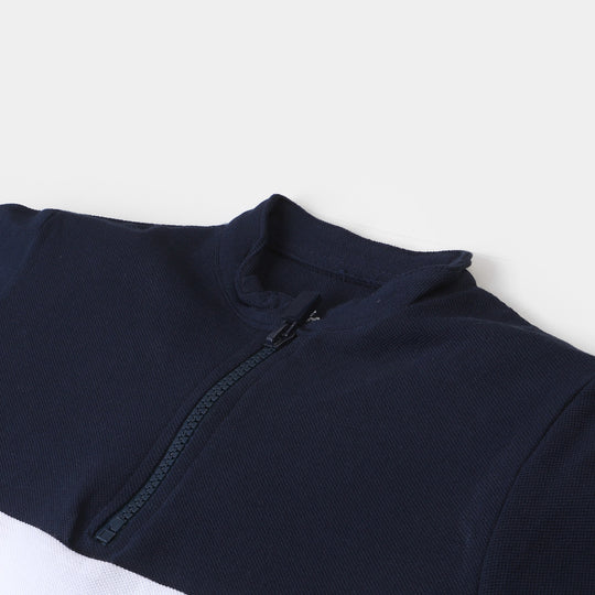 Boys Polo Shirt Banned | Navy Blue