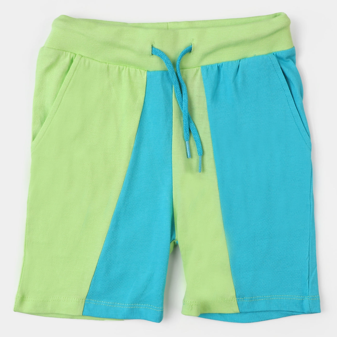 Boys Cotton 2Pcs Suit Cool Vibes - Blue/Green