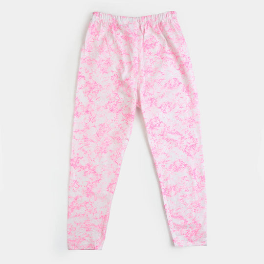 Girls Jersey Tights Tie Dye - Pink