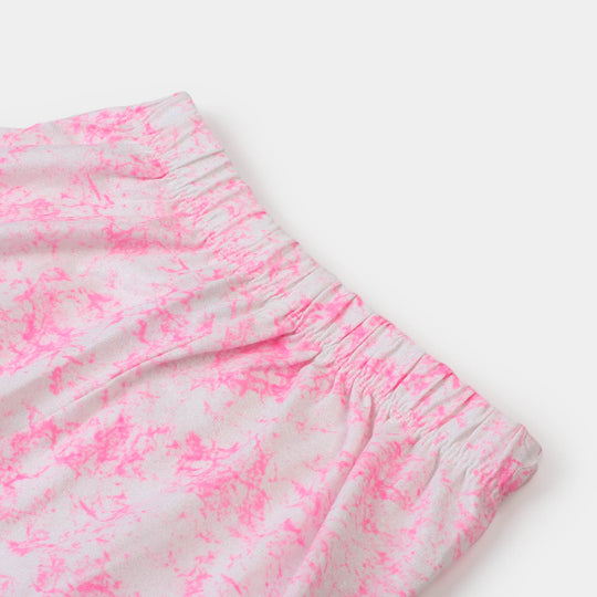 Girls Jersey Tights Tie Dye - Pink