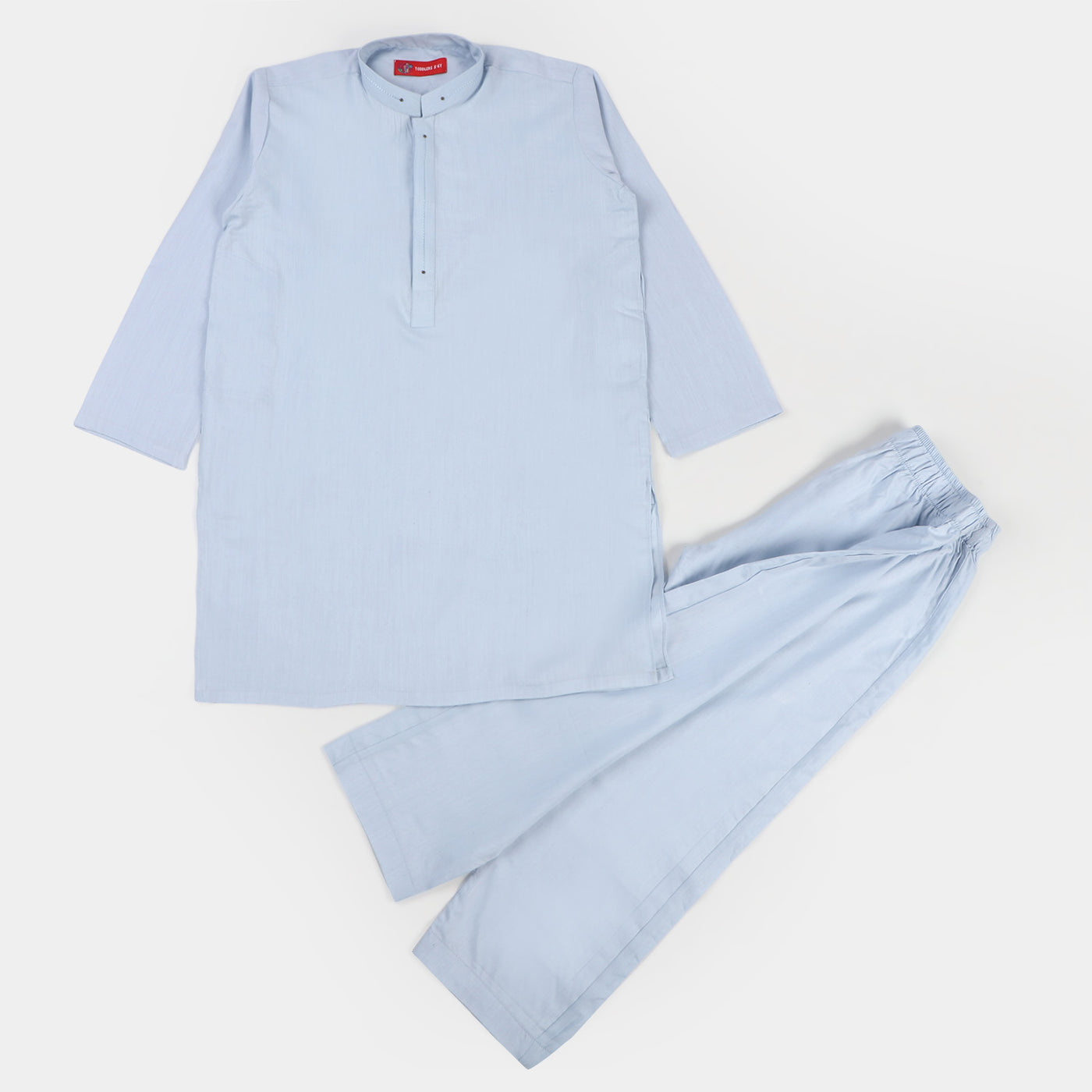 Boys Viscose Styling Kurta Pyjama - Blue