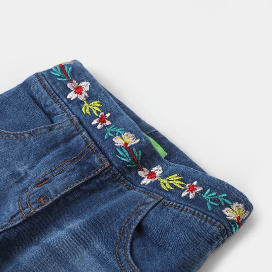 Infant Girls Denim Pant Autumn - Light Blue