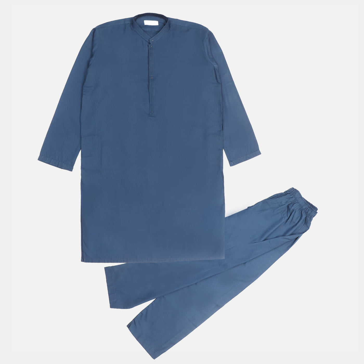 Boys Styling Viscose 2Pcs Kurta Pyjama Suit - Blue