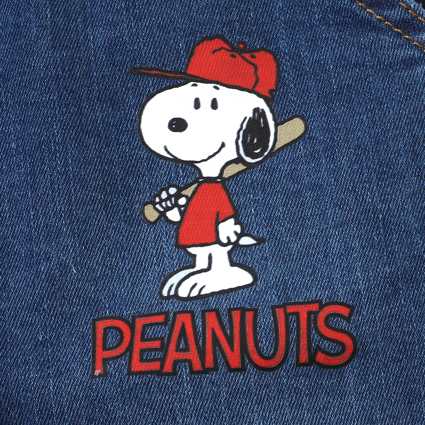 Boys Denim Pant Peanuts - Mid Blue