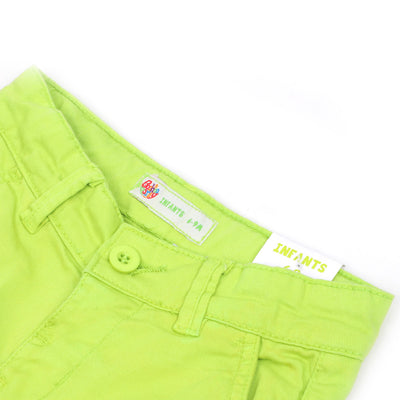 Infant Boys Pant Cotton Basic S2 -Sharp Green