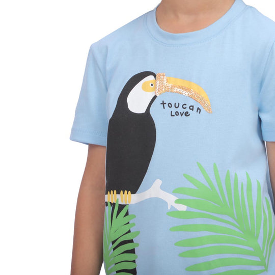 Girls T-Shirt H/S Toucan Love