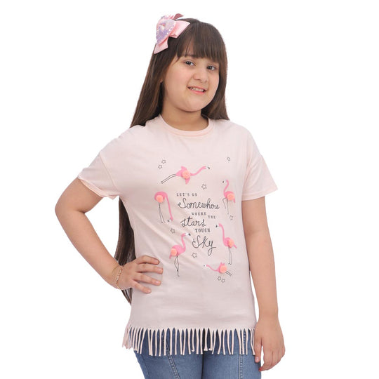 Girls T-Shirt Star Sky