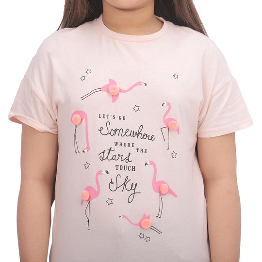 Girls T-Shirt Star Sky