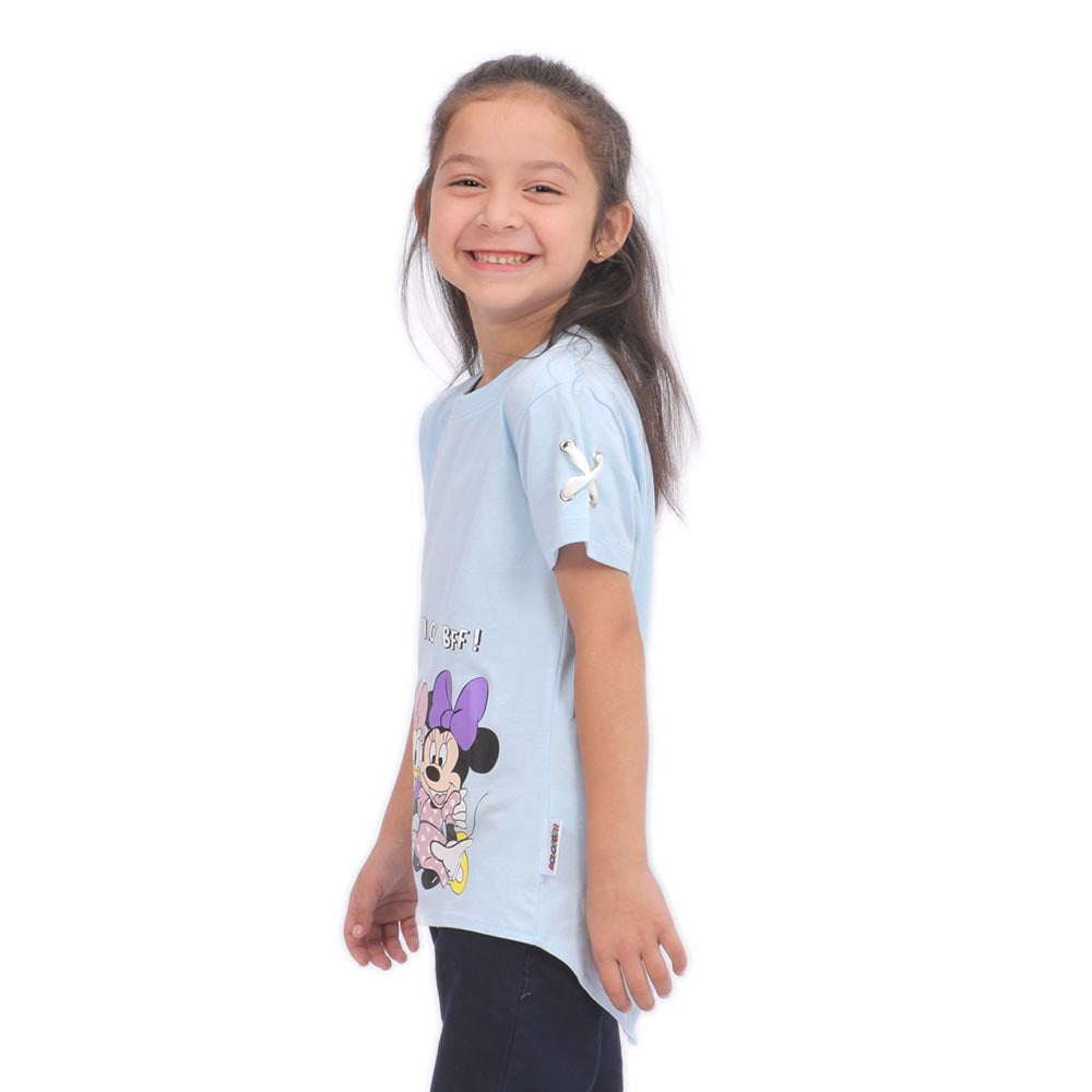 Girls T-Shirt BFF - Sky Blue