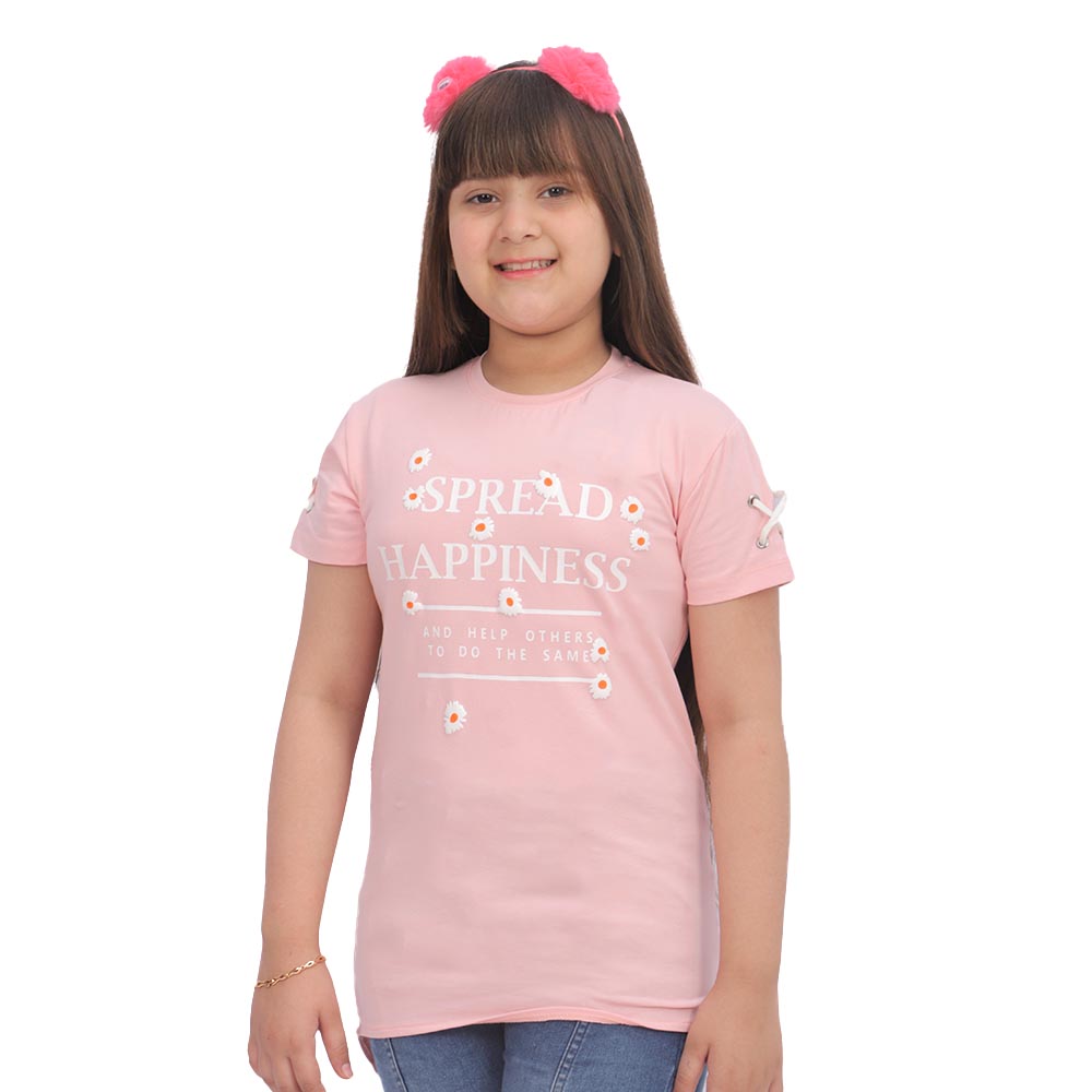 Girls T-Shirt Spread - Pink