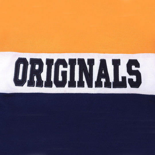 Boys Cotton Polo T-Shirt Originals - Navy/Orange