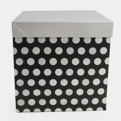 Paper Box with Ribbon for Gift Storage Decorating | Large