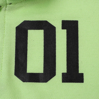 Boys Cotton Polo T-Shirt 01 - Sharp Green