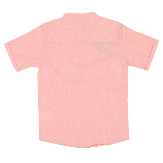 Boys Shirt Tunic - Peach