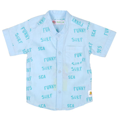 Infant Boys Casual Shirt Aop Surf - Cooling Sp