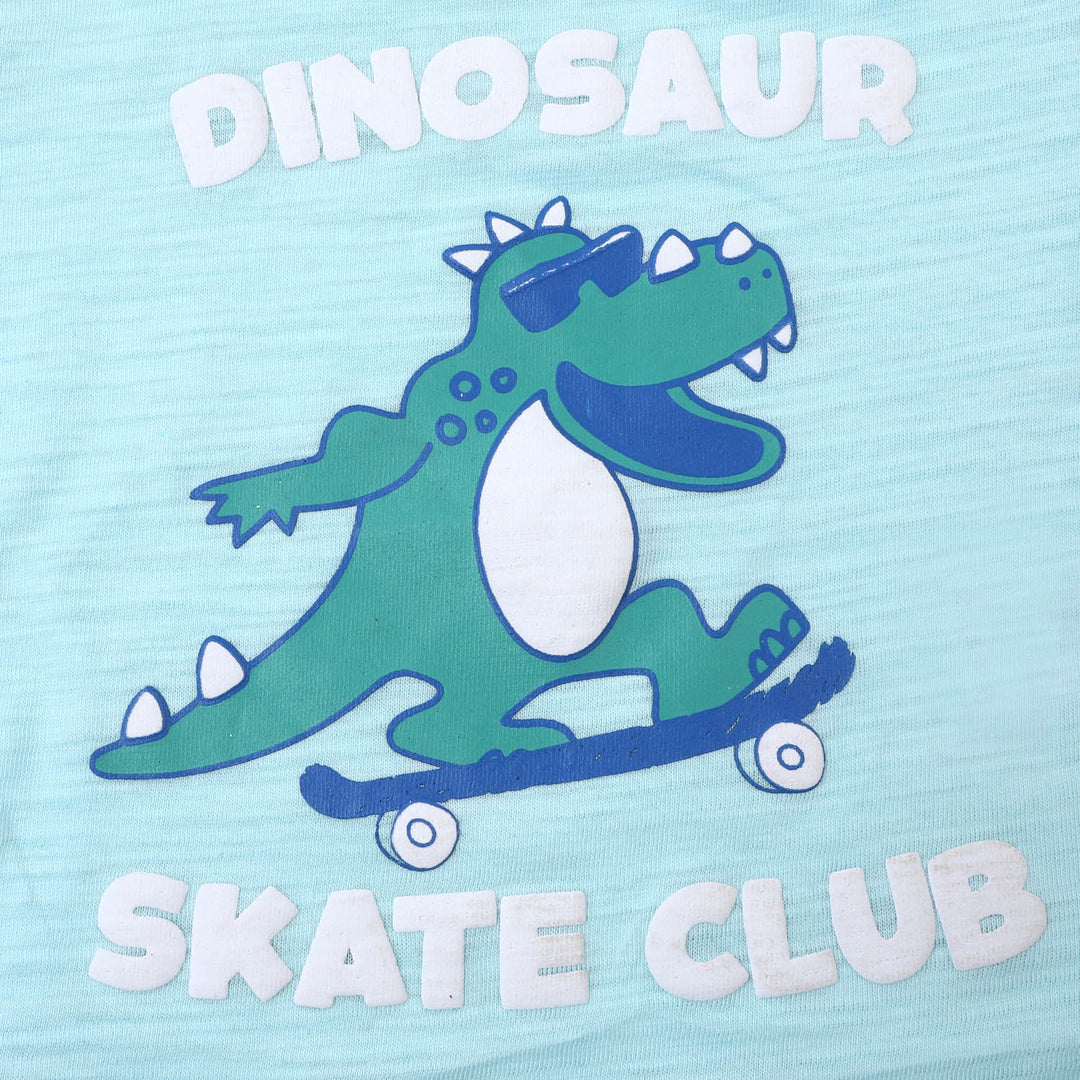 Infant Boys T-Shirt Dino Skate