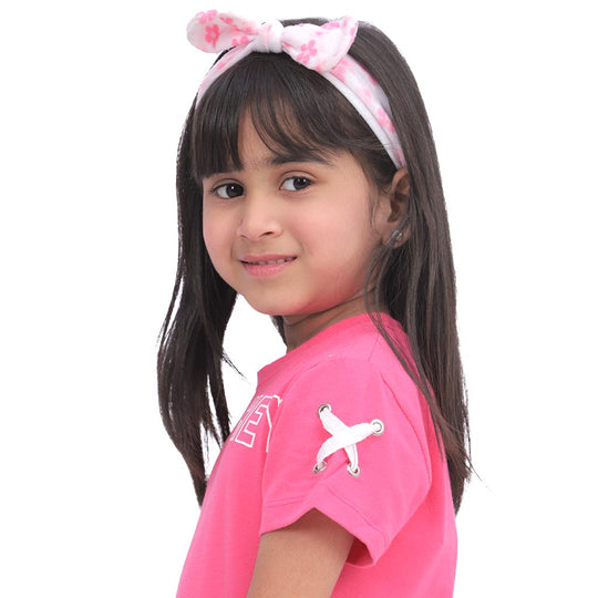 Girls T-Shirt Hey - H.Pink