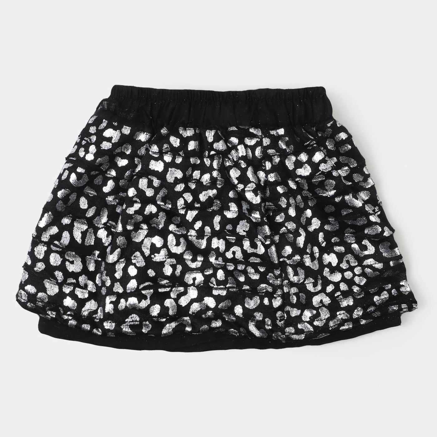 Girls Fancy Casual Skirt - Black